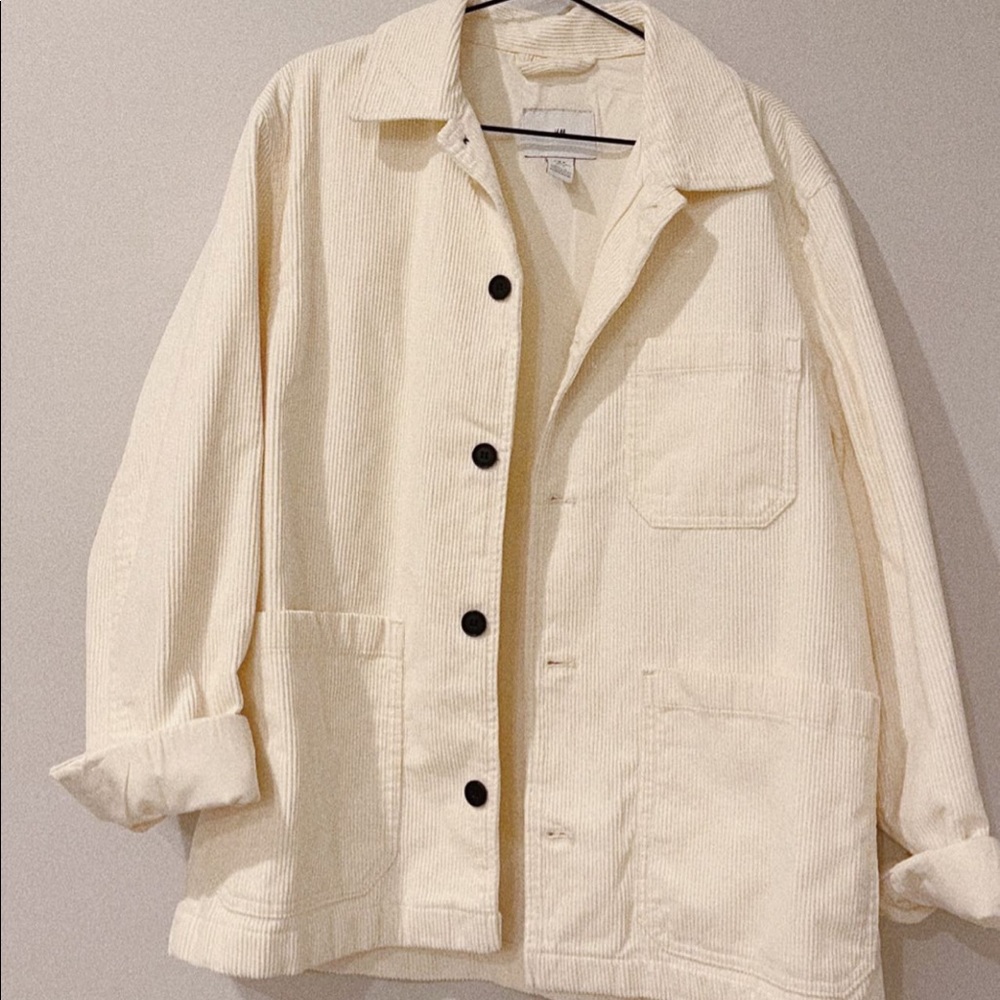 H&M corduroy shacket